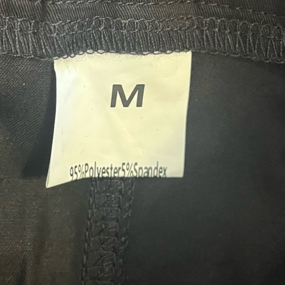 NWT Cargo Pants, High Waist Lounge Pants Fashion Loose Relaxed Fit Jogger Sz M - Picture 12 of 13